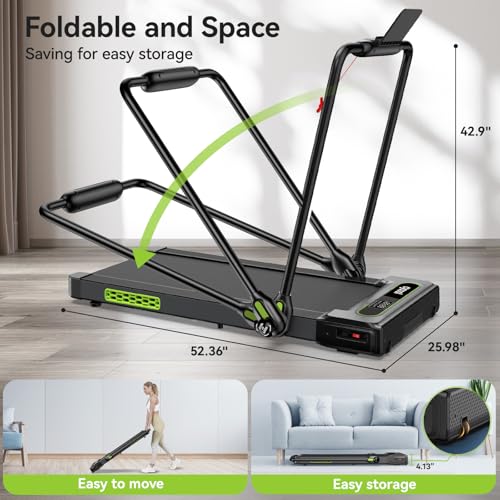3 in 1 Foldable Electric Treadmill 300 lbs Capacity V54216