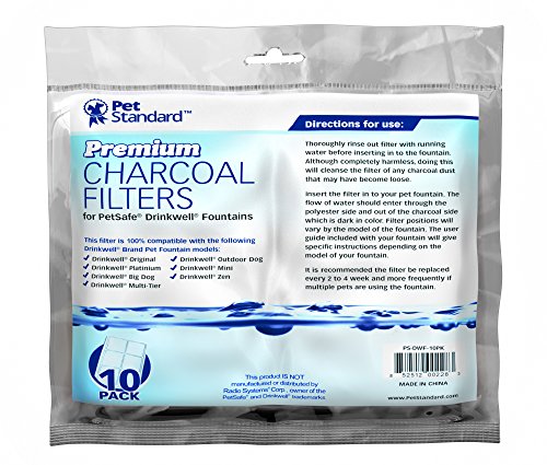 Charcoal Filters for Drinkwell Fountains K4892