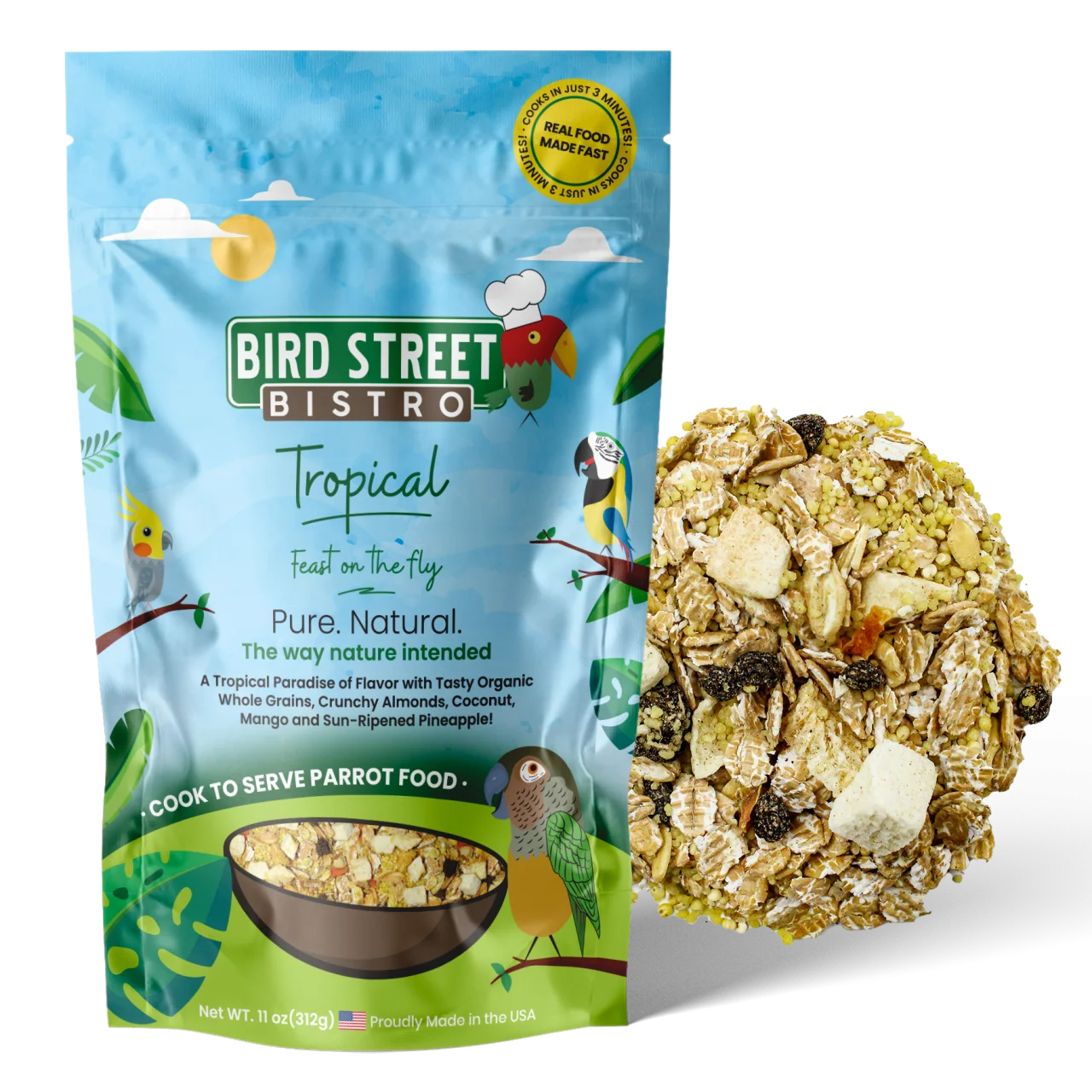 Natural Parrot Food I1610