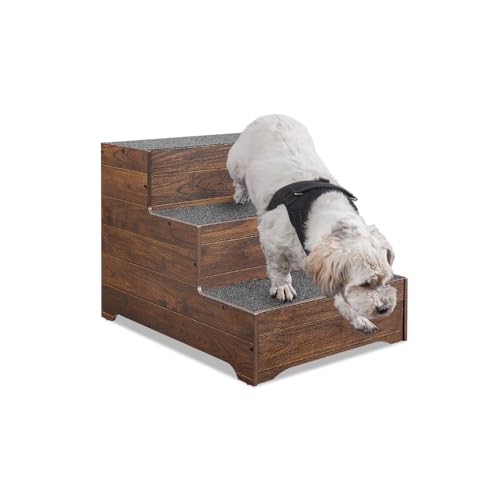 Extra Wide Wooden Pet Steps Z1654