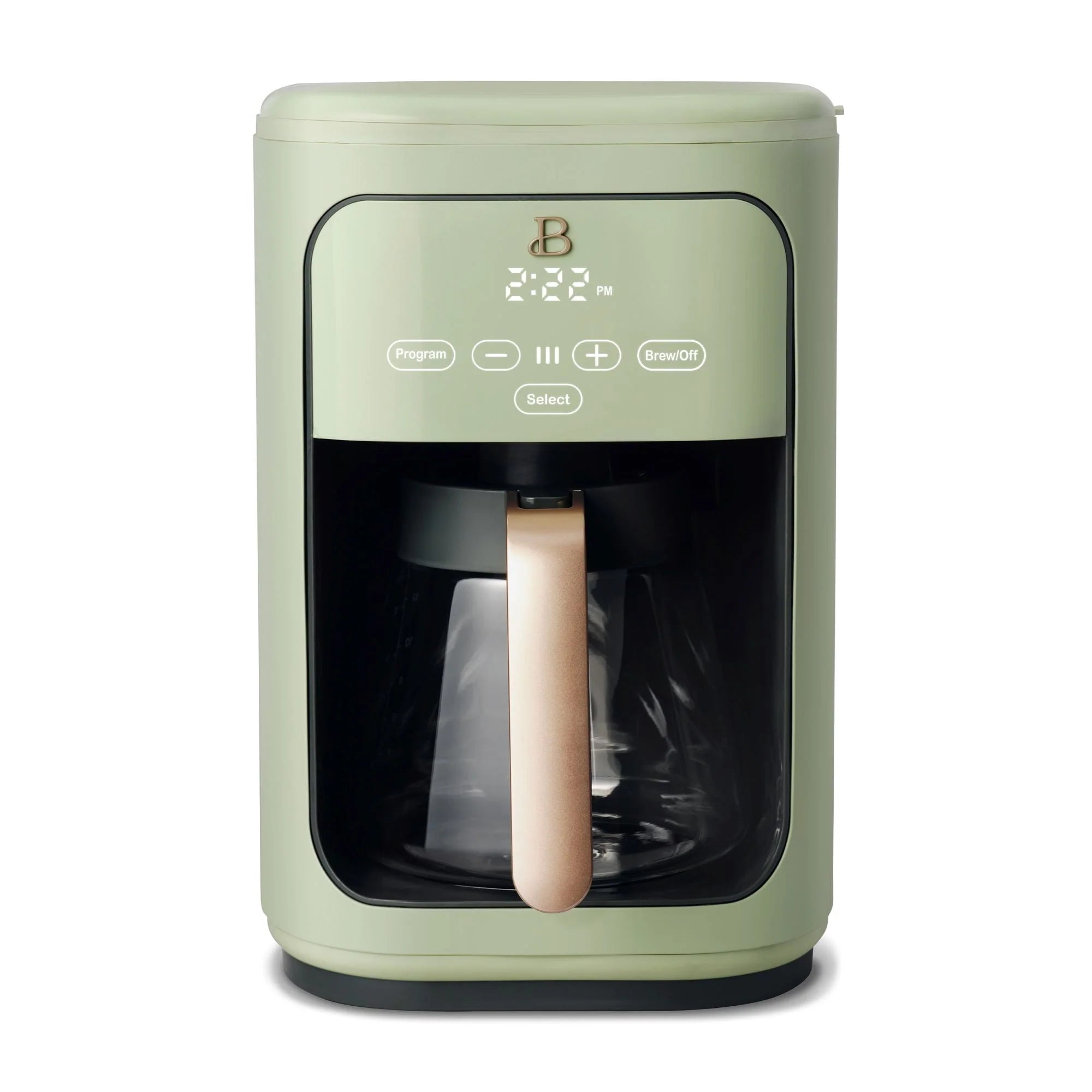 14-Cup Programmable Drip Coffee Maker with Touch-Activated Display, White U491122