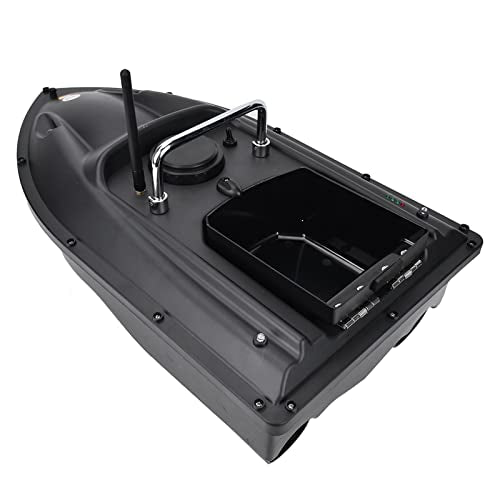 Black Remote Control Fishing Bait Boat C78397