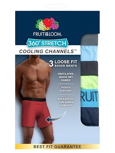 Men's 360 Stretch Boxer Briefs A33298