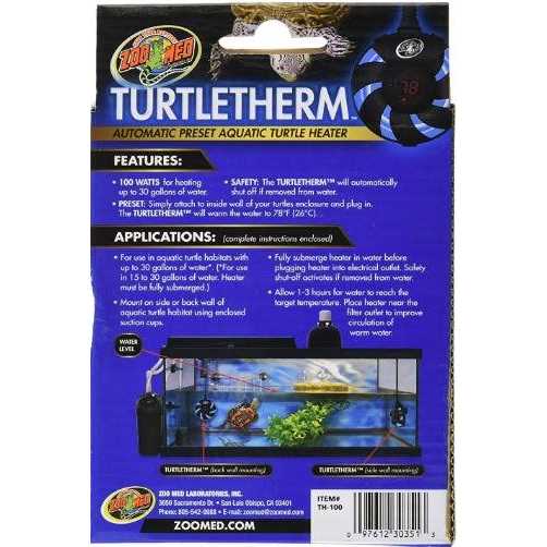 Automatic Preset Aquatic Turtle Heater K939903