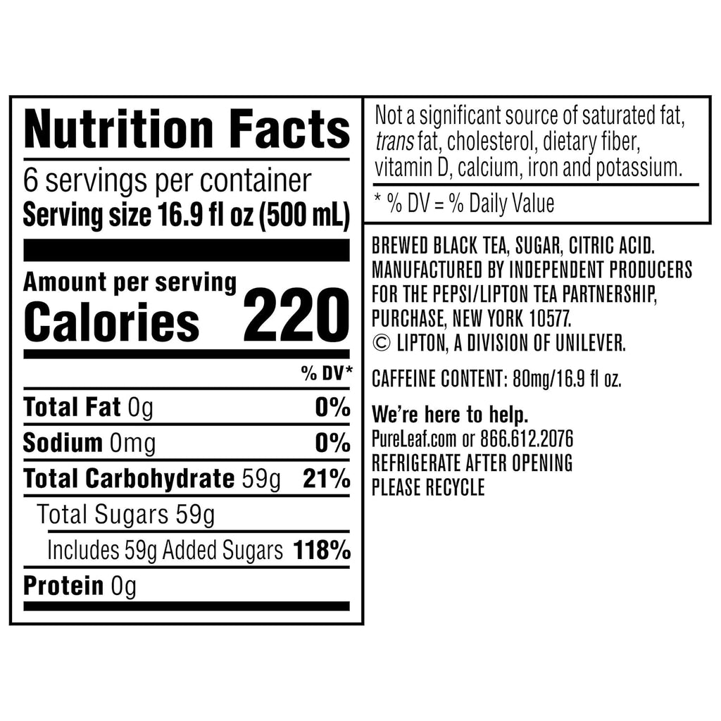 Extra Sweet 16.9 Ounce (Pack of 6) L86575