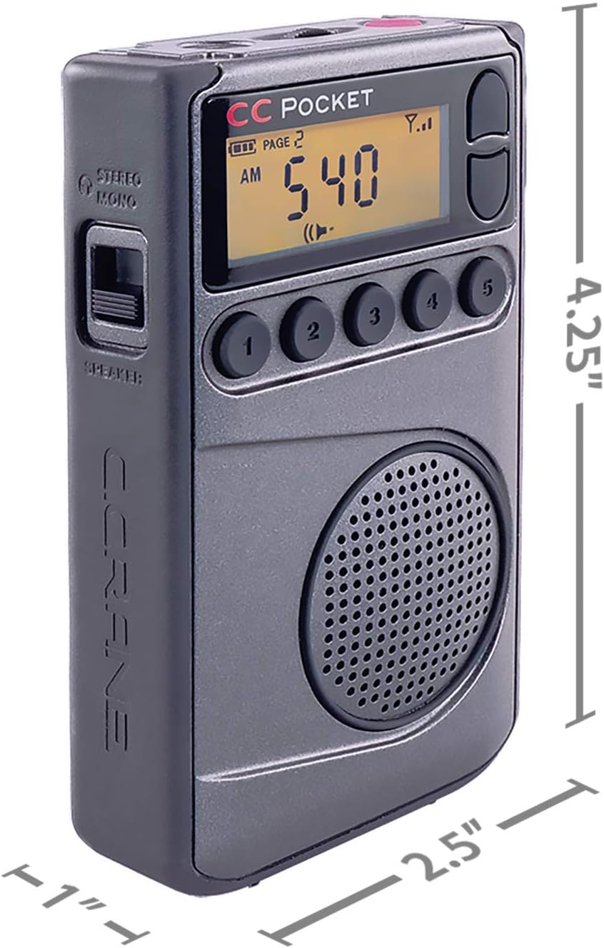 AM FM NOAA Weather Radio with Clock and Sleep Timer H5738