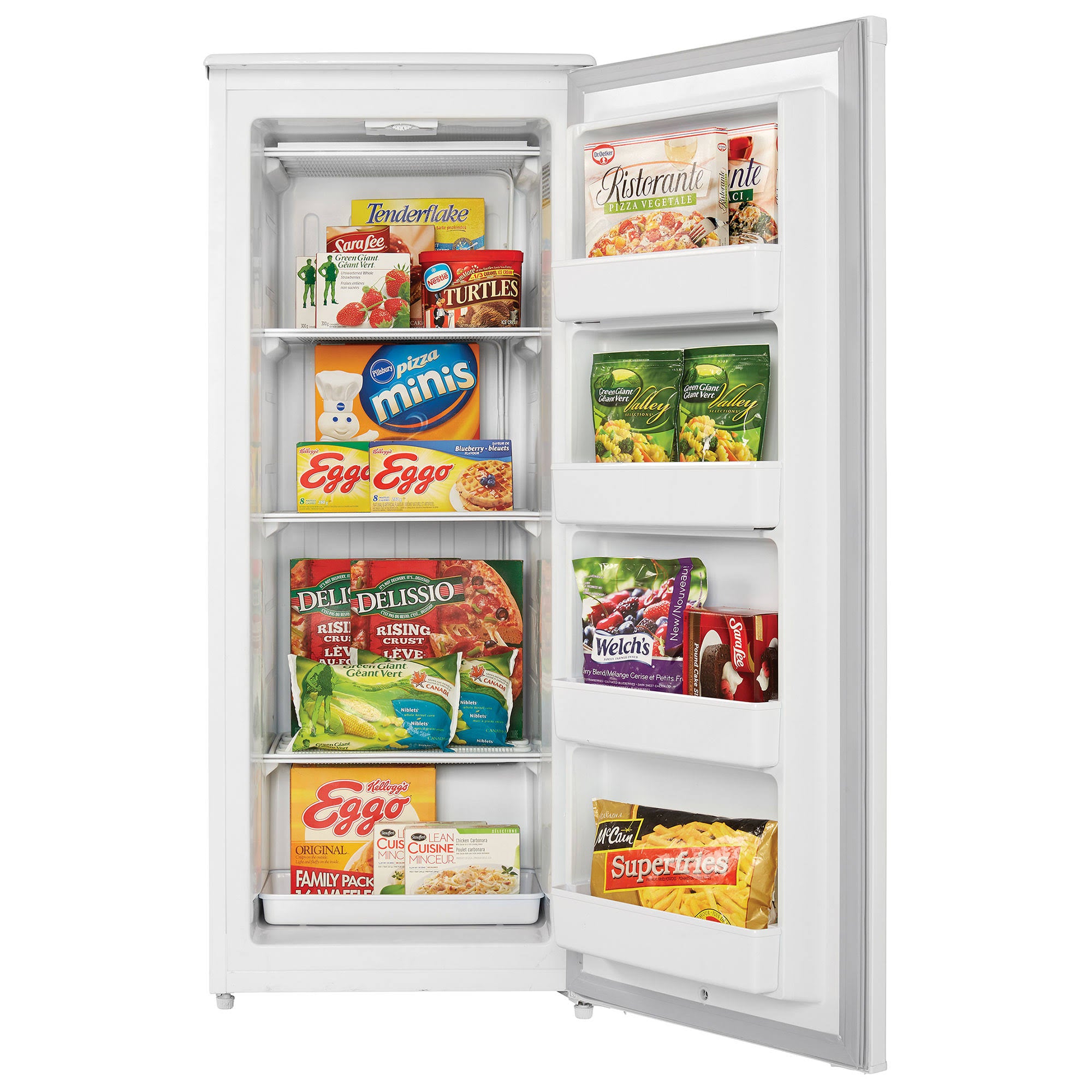 White 8.5 Cu. ft. Upright Freezer H95384