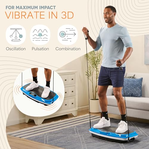 Vibration Plate Exercise Machine with Magnetic Acupoints B25251