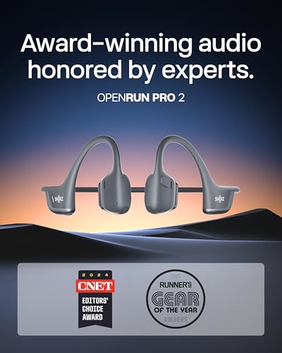 Open-Ear Bone Conduction Sport Headphones with Reflective Strip J296