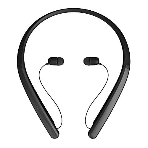 Black Wireless Bluetooth Neckband Earbuds Q259547