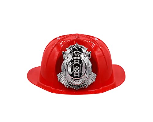 Deluxe Child Firefighter Helmet Costume Accessory Fireman Hat U111151