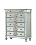 6-Drawer Mirrored Storage Chest Dresser P24970