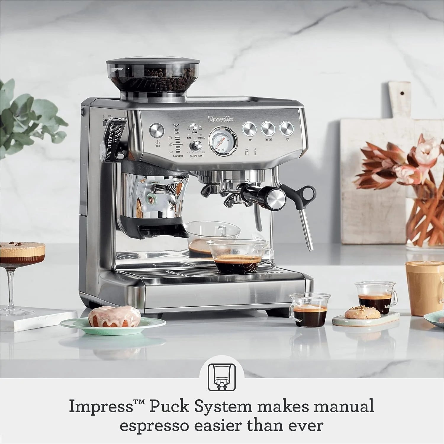 Black Truffle Espresso Machine, 2 Liters C309084