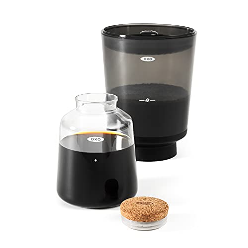 Compact Cold Brew Coffee Maker, Black N179