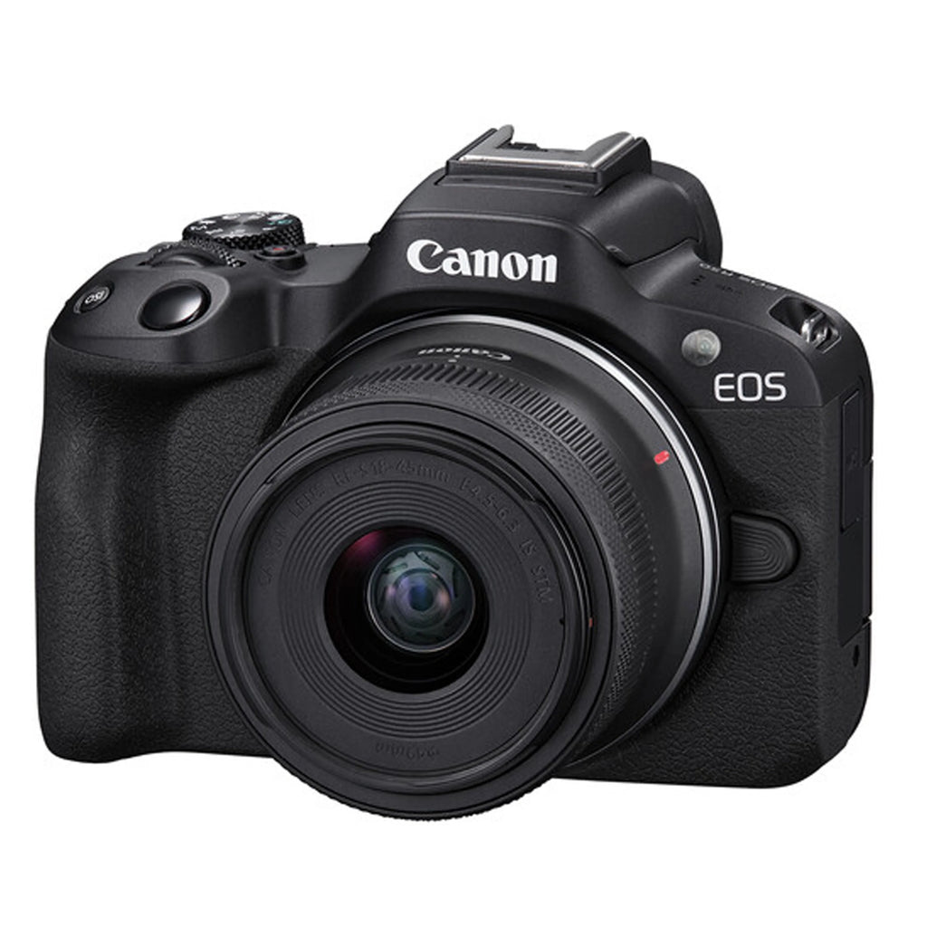 Canon EOS R50 Mirrorless Camera with 18-45mm and 55-210mm Lenses F4292