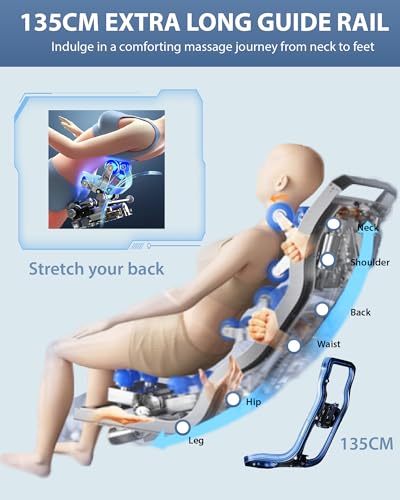 Black Zero Gravity Full Body Massage Chair J380243