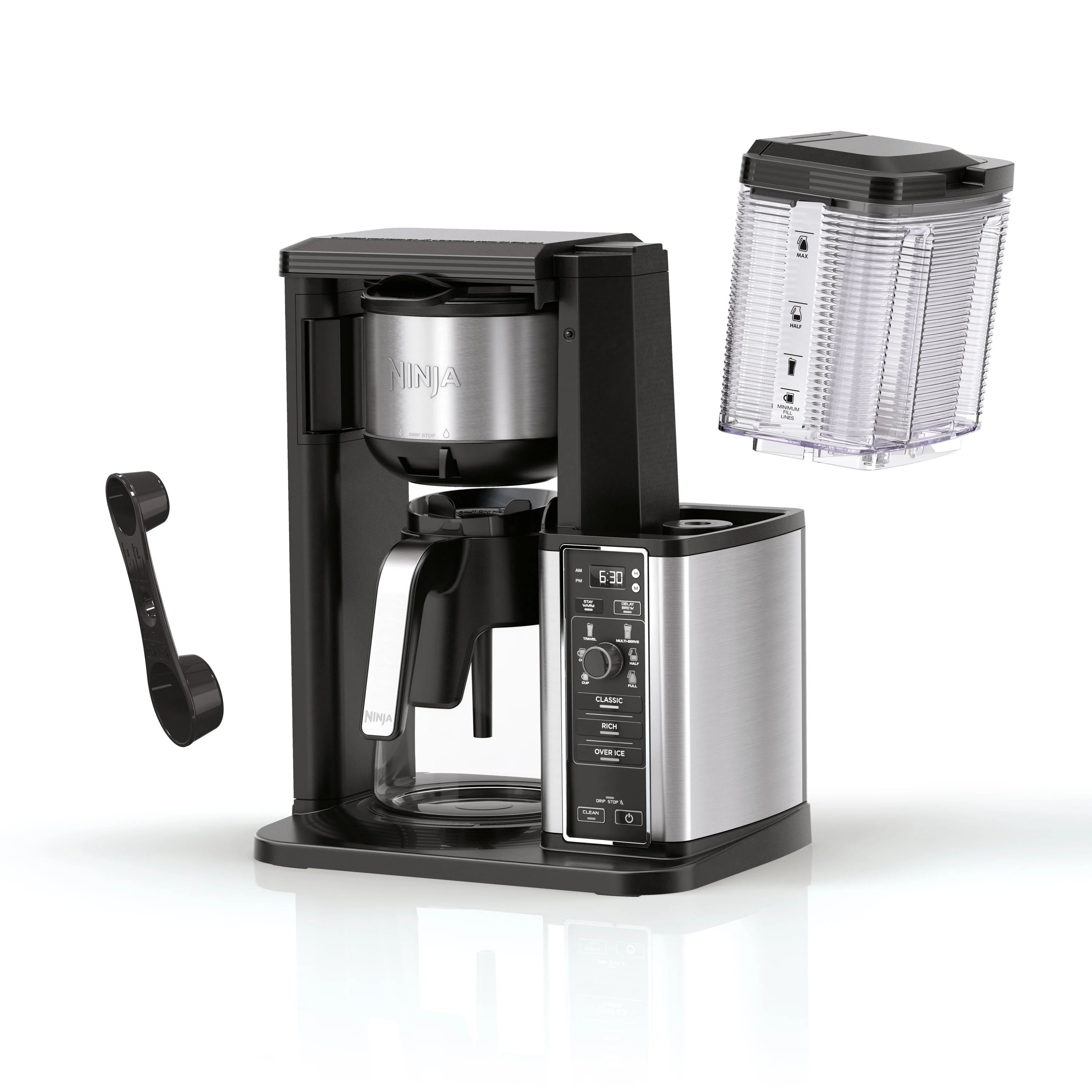 Single Serve Coffee Maker with Glass Carafe R5054