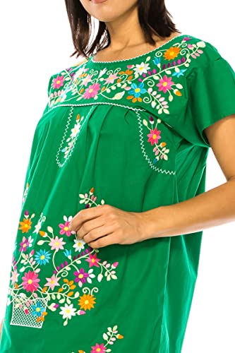 Women Embroidered Long Casual Dress M104414