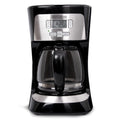 12-Cup Programmable Black Coffeemaker T8740