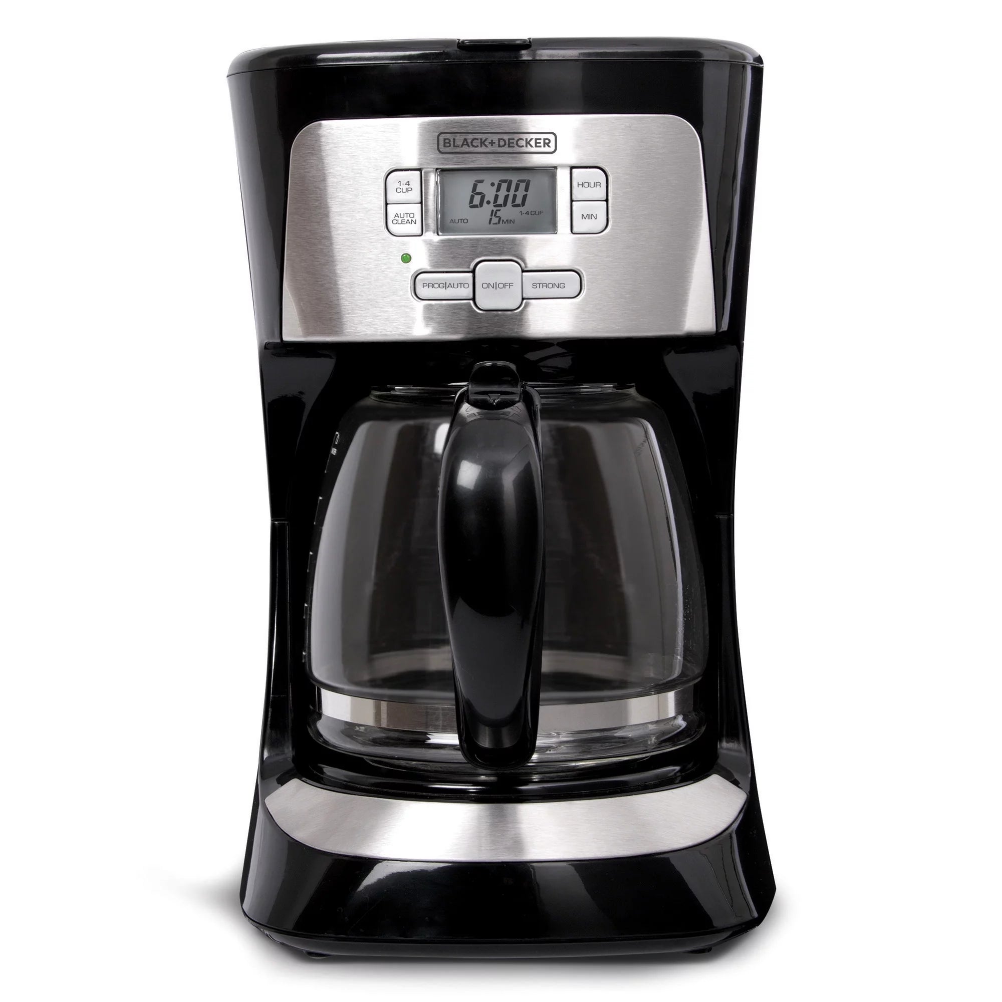 12-Cup Programmable Black Coffeemaker T8740