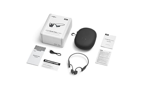 Open-Ear Bone Conduction Sport Headphones with Reflective Strip J296