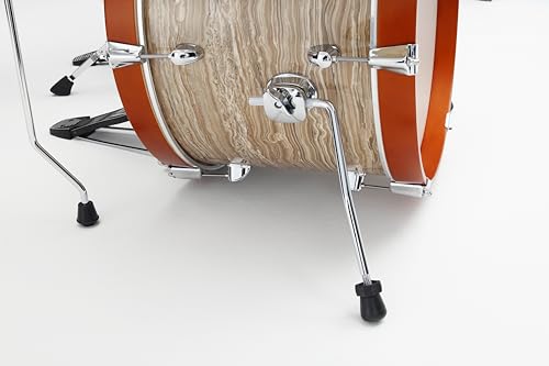 4-piece Shell Pack with Snare Drum Cream Marble Wrap O4560