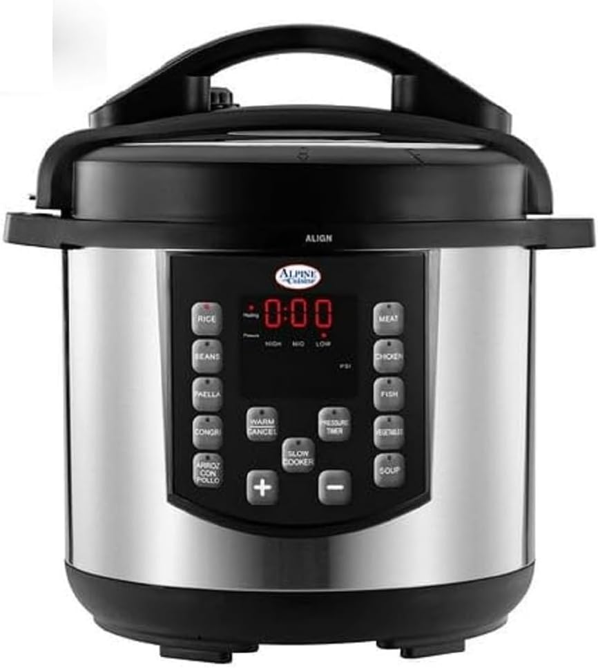 12 Set Non-Stick Electric Pressure Cooker U298