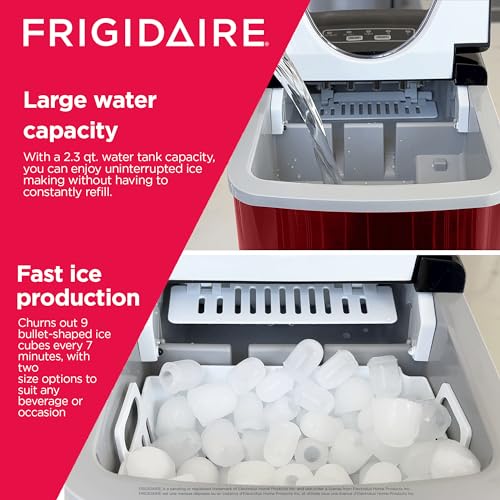 Compact Stainless Countertop Ice Maker M814
