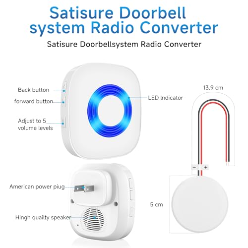 Doorbell Extender 656Ft Door Chime D304