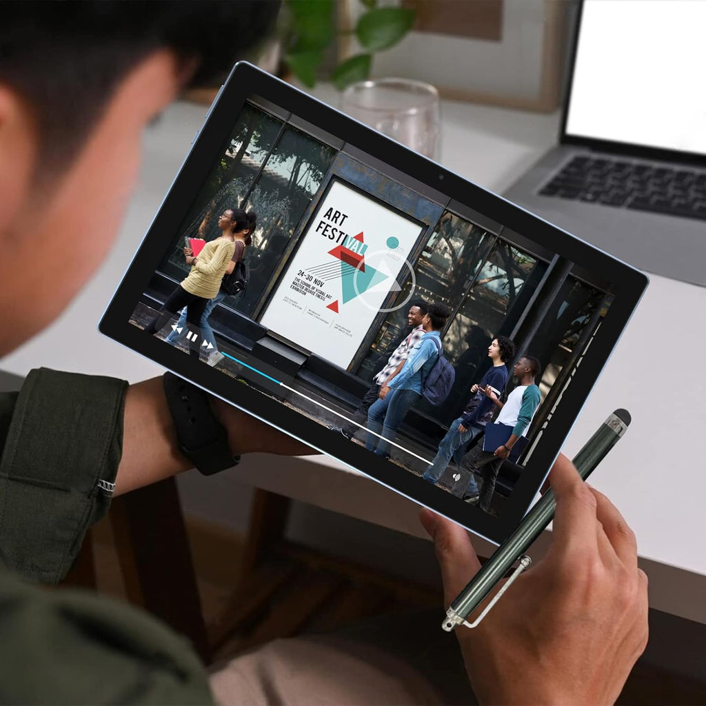 10.1 Inch 2 in 1 Tablet with Keyboard 64GB+4GB RAM W577