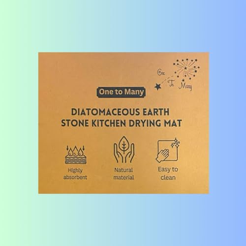 Stone Blue Marble Kitchen Drying Mat Q94561