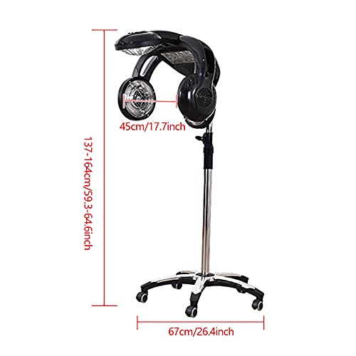 1250w Wall-Mount Hair Dryer with LCD Display G2597