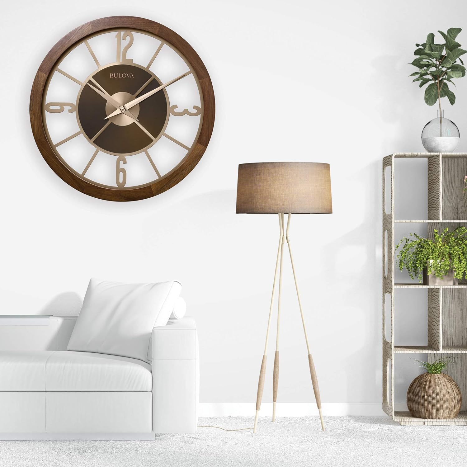 Natural Wood Bluetooth Wall Clock G305