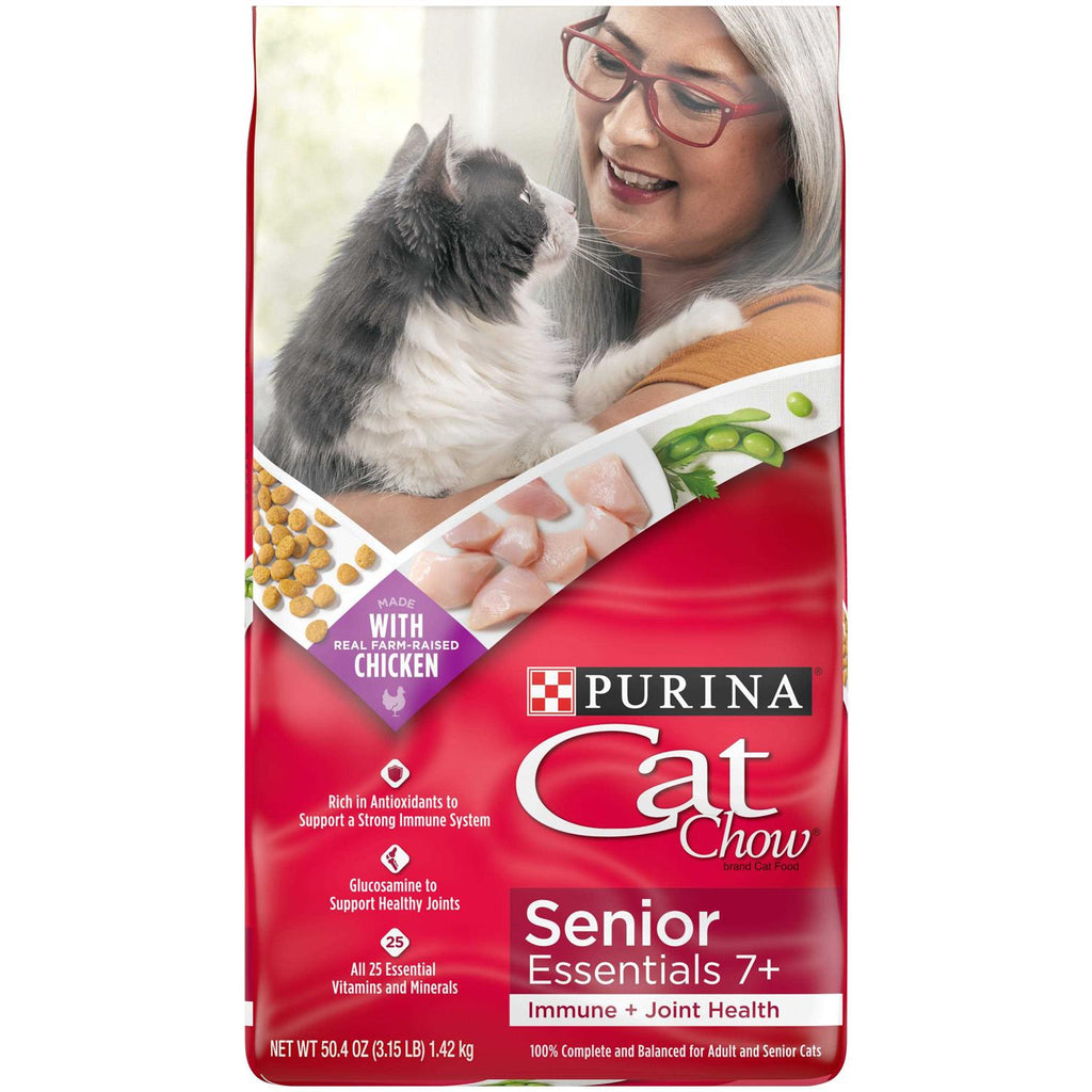 Senior Essentials 7+ Dry Cat Food Z6162