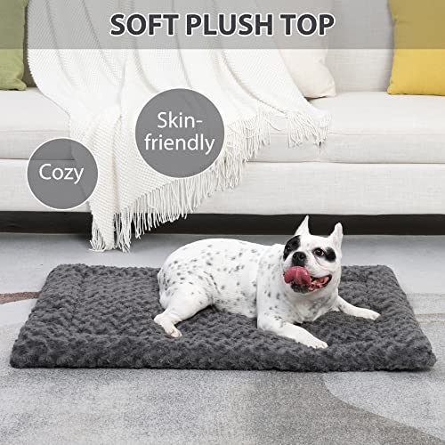 Gray 41 x 27 Inch Washable Dog Bed Mat G31348