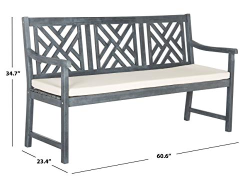 Natural Beige 3 Seat Bench Z5283
