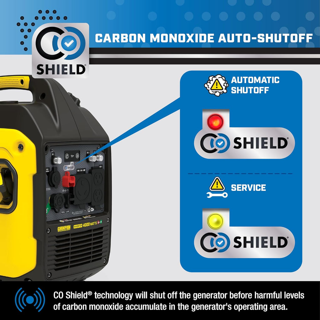 4000-Watt Dual Fuel Portable Inverter Generator E1900