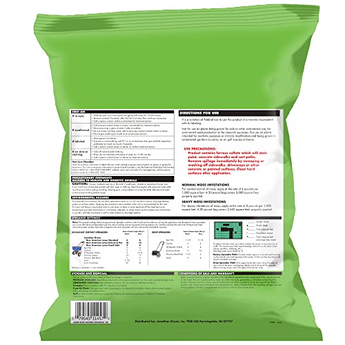 Lawn Moss Control Pesticide for Lawns (5,000 Sq. Ft.) C6560