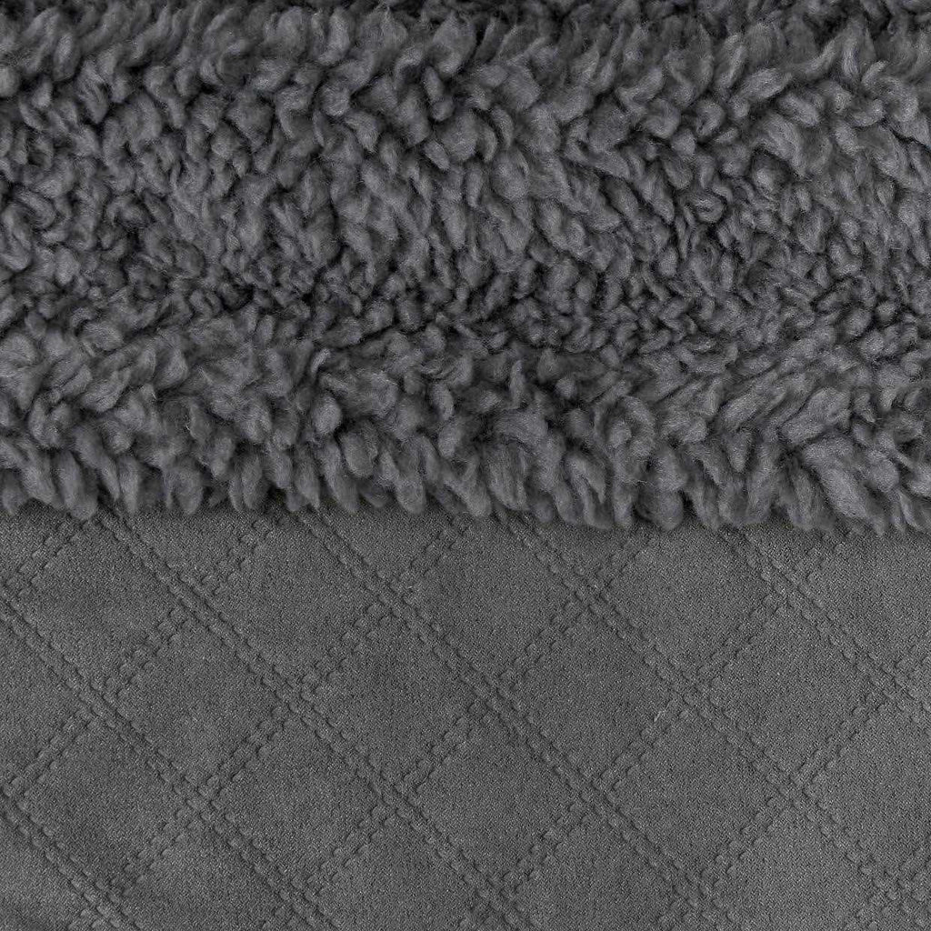 ComfortFill-Eco Wraparound Dog Bed with Fleece C87617