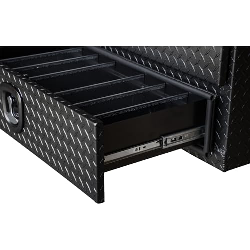 Aluminum Heavy-Duty Flatbed Truck Tool Box 21 x 18 x 72 Inch B298