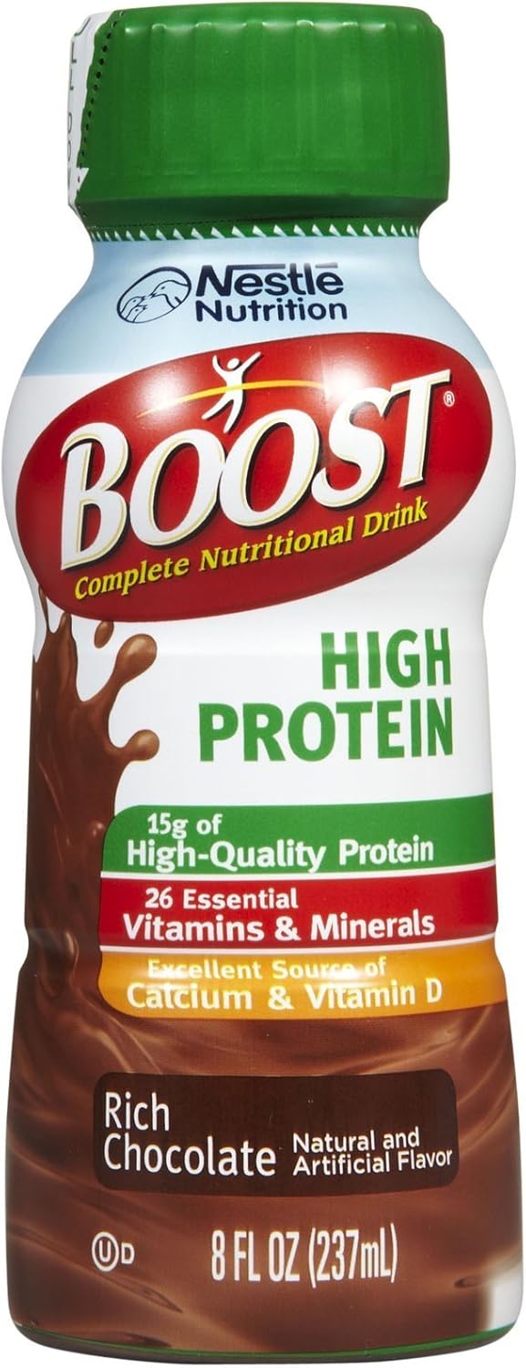 Rich Chocolate 8.01 Fl Oz High Protein Nutritional Drink W9013