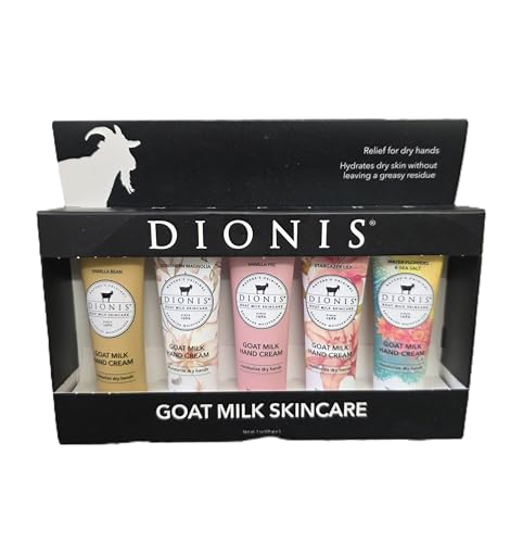 5 Pack Goat Milk Hand Cream Gift Set K58096