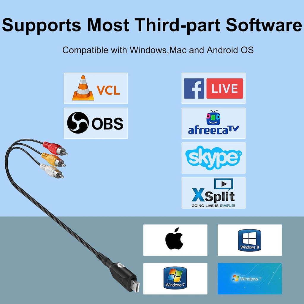 USB Audio Video Capture Card L3679