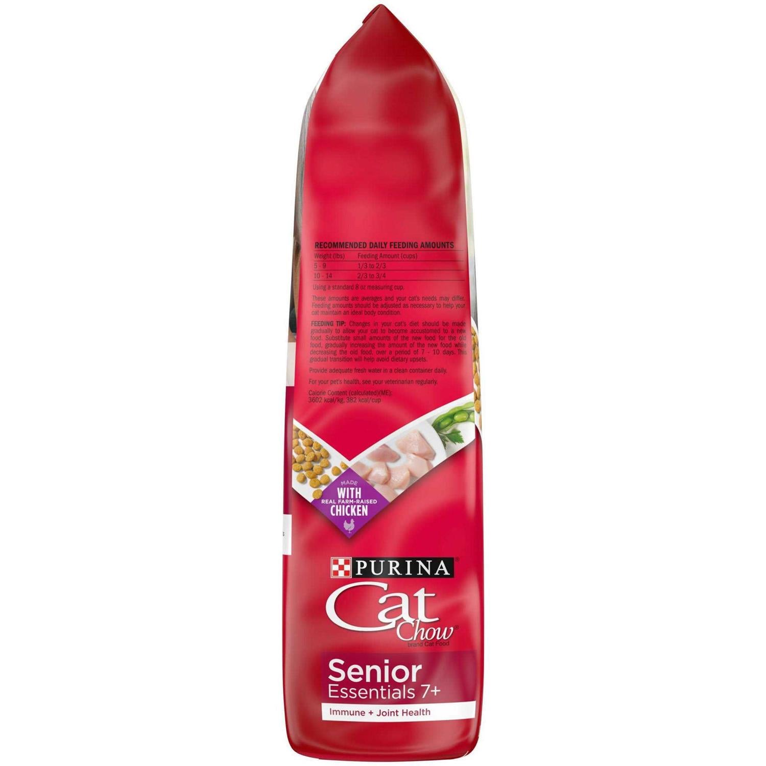 Senior Essentials 7+ Dry Cat Food Z6162