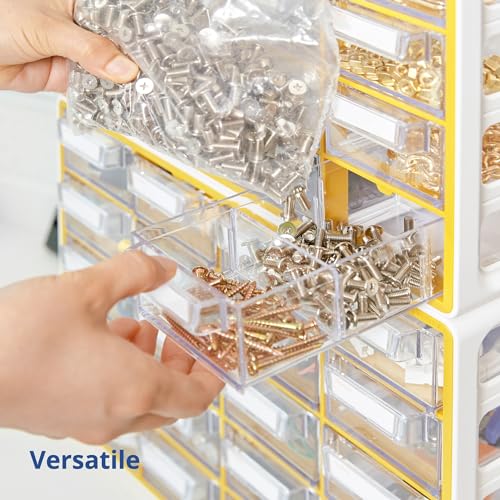 Large 12 Drawer Storage Organizer Cabinet - Grey X750856