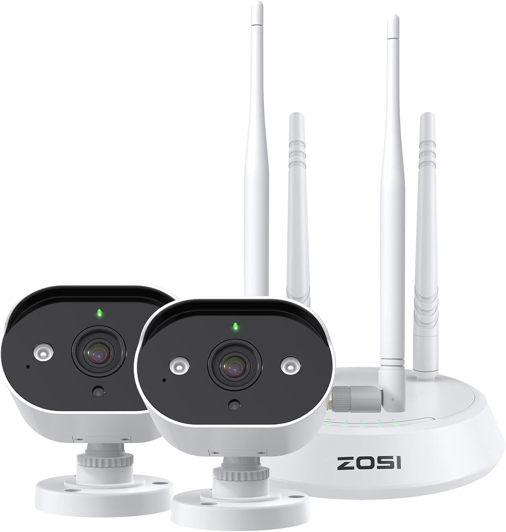8 Channel 5MP Lite Home Security Camera System with 8 x 1080p Weatherproof Cameras G6832