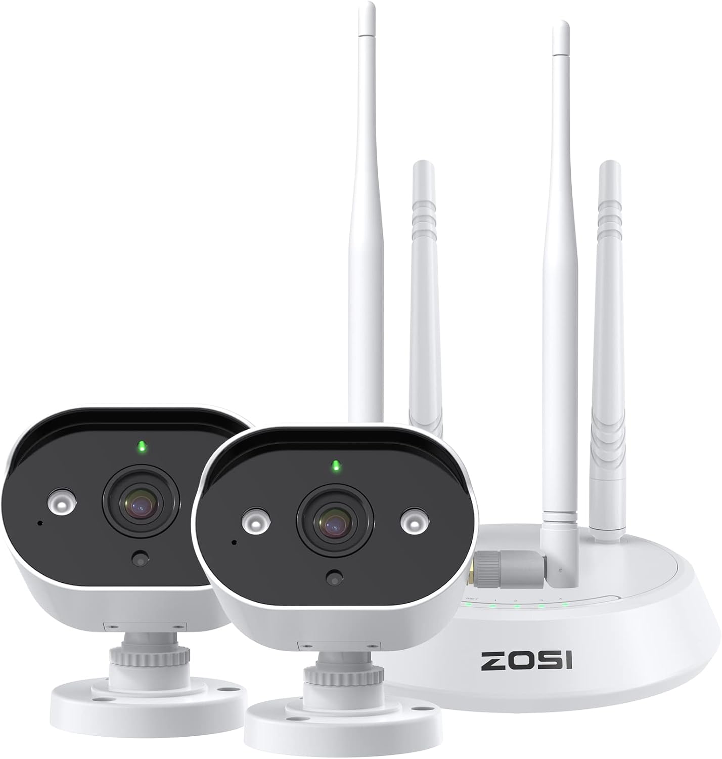 8 Channel 5MP Lite Home Security Camera System with 8 x 1080p Weatherproof Cameras G6832