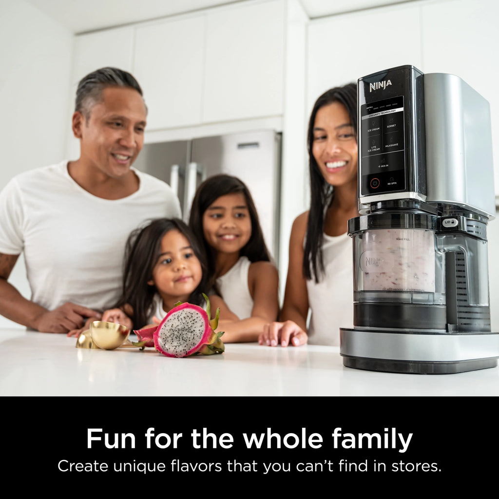 Ice Cream Maker with 5 One-Touch Programs, 16oz. Pints with Storage Lids G99225