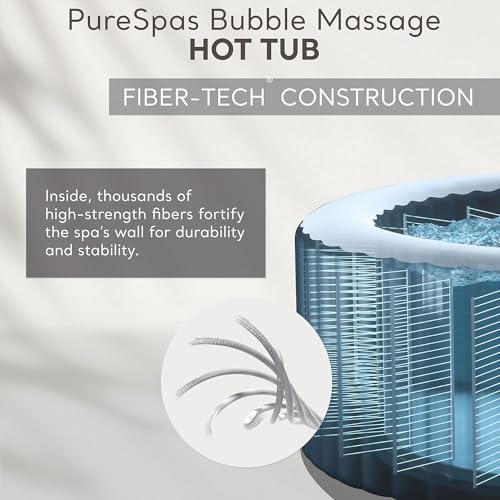 6 Person Capacity 85" x 28" Bubble Massage Spa Set P503