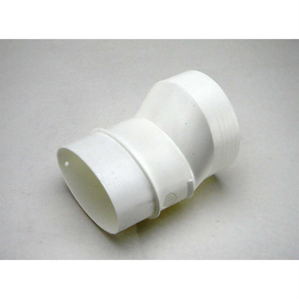 4 In. Round To Oval Dryer Duct Adapter O505